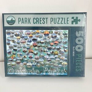 Ontario Parks Jigsaw Puzzle 500-pcs Crests Design NEW/SEALED